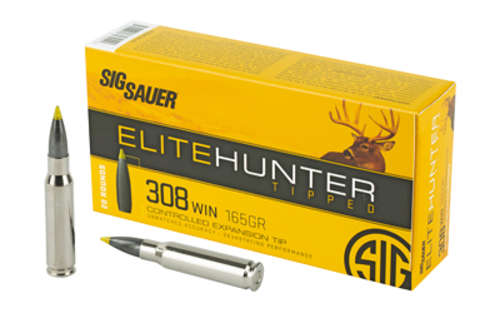 Ammunition Sig Sauer ETH 308Win SIG AMMO 308WIN 165GR ETH 20/200